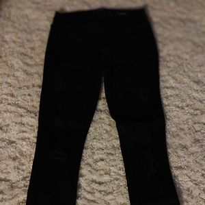 "Hollister" Black Distressed Jeans